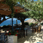 Una terrazza sul mare di Creta